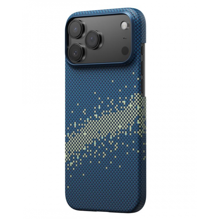 Θήκη Pitaka Ultra-Slim Weaving+ Aramid PitaTap Magsafe 1.00mm CARBON FIBER για Apple iPhone 17 PRO MAX 6.9 2025 - MILKY WAY GALAXY - KI1701MPM